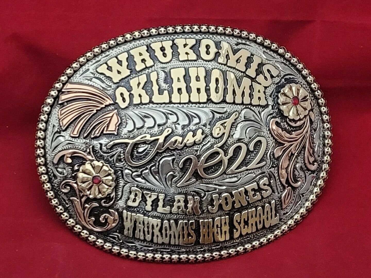 Graduation Class Belt Buckles | Texas - Judge Leo Smith’s Buckles